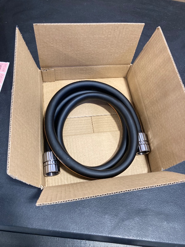 Photo 1 of Giraffe Tools Leader Hose 5ft x 5/8", Custom Length, Heavy Duty, No Kink, Flexible, Rubber Garden Hose, Leakproof Water Hose with Female to Female Fittings, 600 Burst PSI