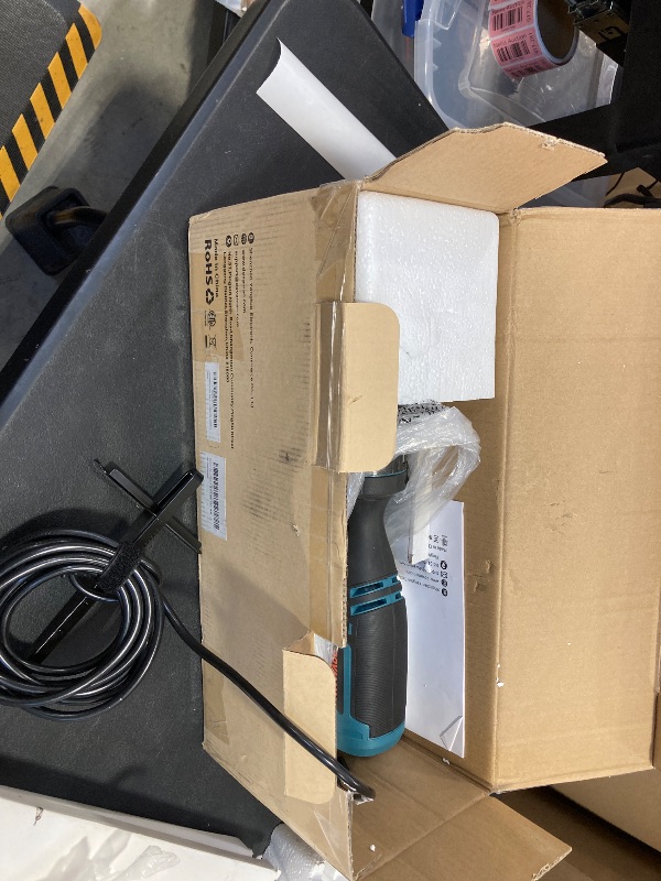 Photo 1 of DOVAMAN Circular Saw, 5.8A 4-1/2" Circular Saw w/Laser, Metal Auxiliary Handle, 6 Blades (4½", 4¾"), Cutting Depth 1-11/16" (90°), 1-3/8" (45°), Ideal for Wood, Soft Metal, Plastic, Tile - MCS01A