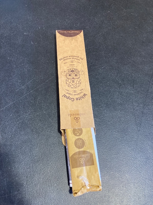 Photo 1 of White Copal Incense Sticks Mexico - (40+ Sticks) Thick, Natural Resin Incense & Clean Charcoal Free Made from Upcycled Flowers | Sweet Smelling Spiritual Incense for Purification (Incienso De Copal)…