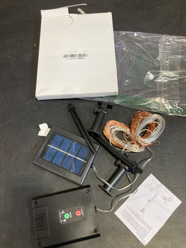 Photo 1 of 2-Pack 200 LED Solar String Lights for Outside,Solar Fairy Lights for Outside Waterproof,Solar String Lights Outdoor with 8 Modes for Christmas Tree,Balcony, Party,Wedding Decorations (Warm White)