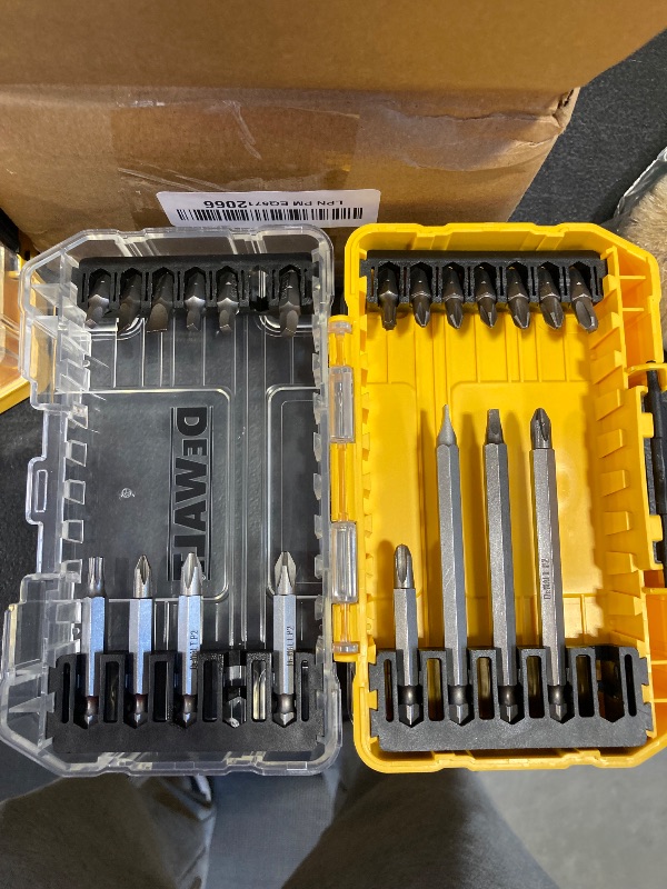 Photo 1 of DEWALT Screwdriver Bit Set, Impact Driver and Drill Bit Set, 100-Piece (DWA2FTS100)