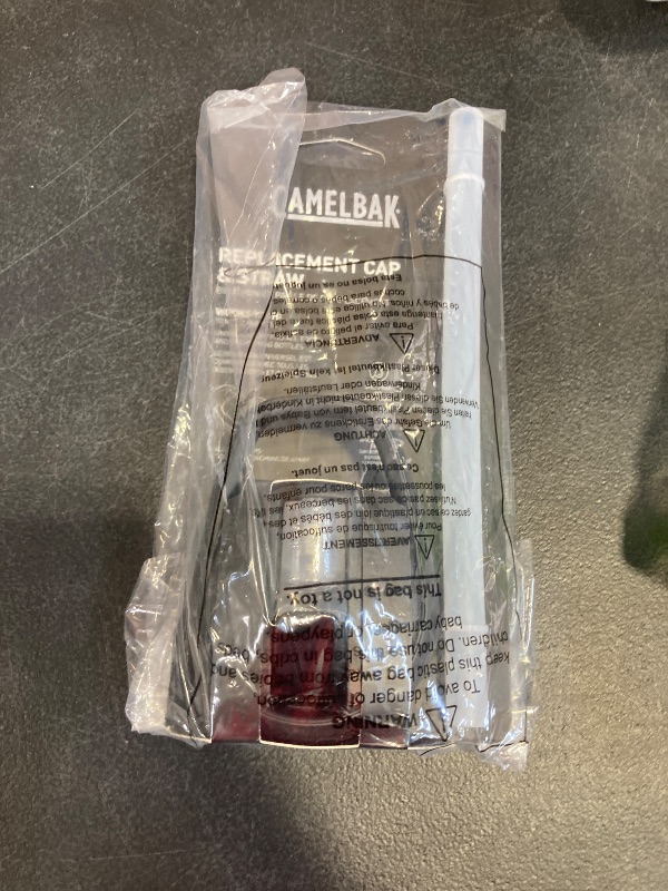 Photo 1 of CamelBak eddy+ Cap Accessory - Replacement Cap and Straw for eddy+ Bottles, Black