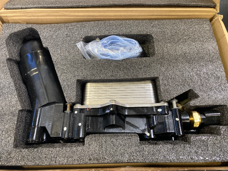 Photo 1 of MOTOKU Upgraded Aluminum Engine Oil Cooler and Oil Filter Housing with Filter for Chrysler Jeep Dodge Ram 3.6L V6
