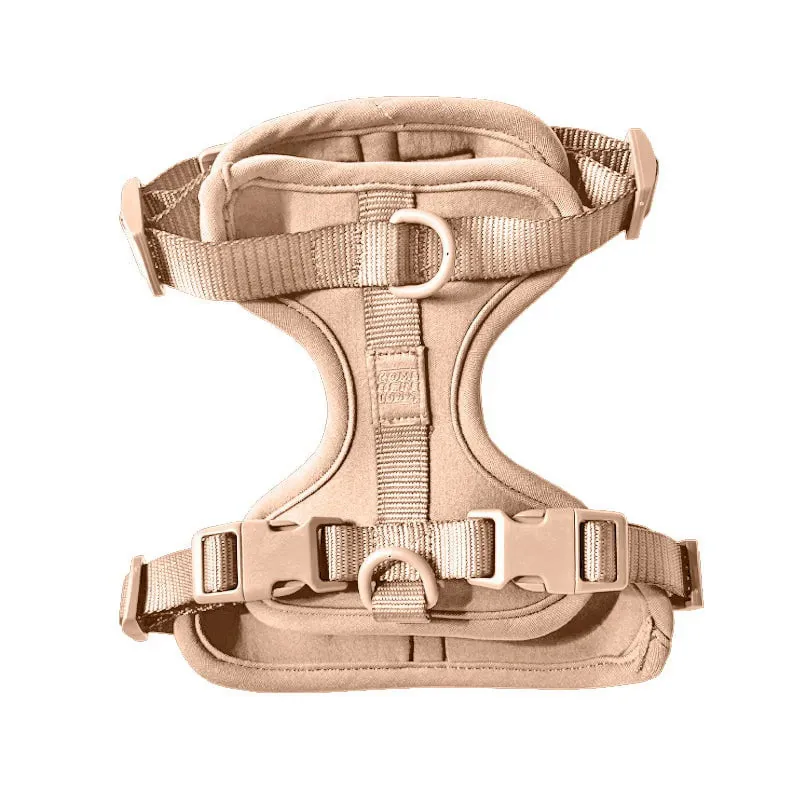 Photo 1 of BARKBAY Dog Harness No Pull with ID Tag Pocket - Heavy Duty, Reflective, Easy Control for Large Dogs (Beige, S)