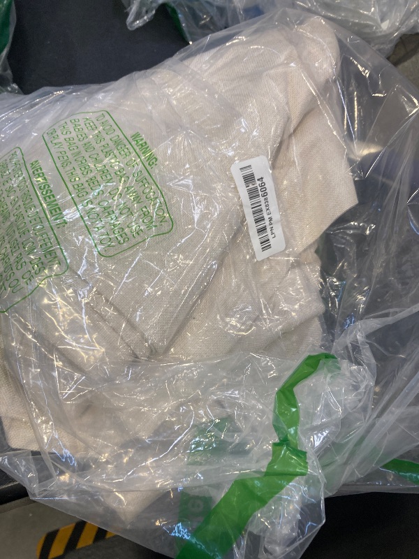 Photo 1 of 100% Blackout Shield Linen Blackout Curtains for Bedroom 96 Inches Long, Back Tab/Rod Pocket Living Room Drapes, Thermal Insulated Blackout Curtains 2 Panels Set, 50" W x 96" L,Cream