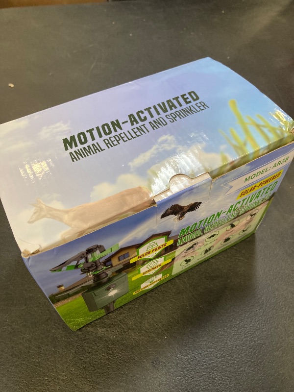 View 2 of Animal Repeller with Motion Activated Sprinkler (1, Green)