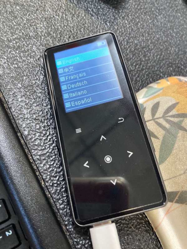 Photo 1 of 64GB MP3 Player with Bluetooth 5.2, AiMoonsa Music Player with Built-in HD Speaker, FM Radio, Voice Recorder, HiFi Sound, E-Book, Earphones Included