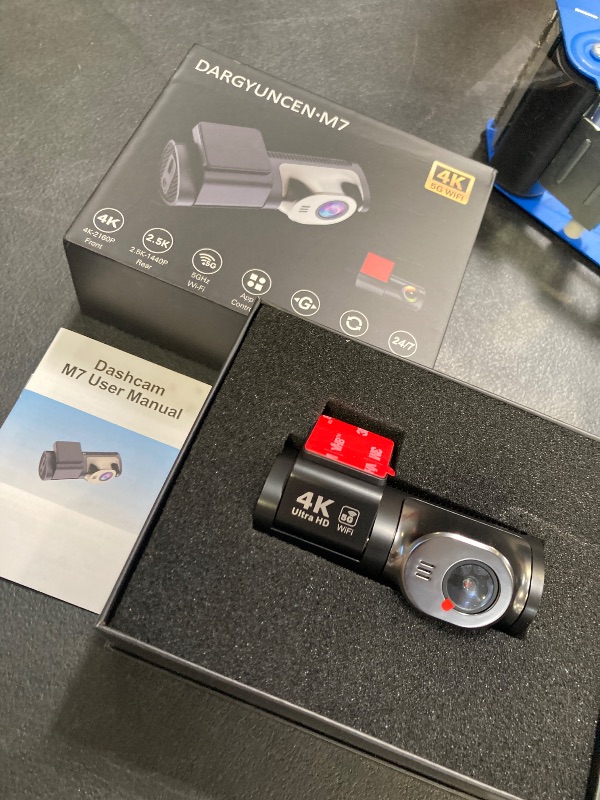 Photo 1 of Dash Cam Front and Rear,3" IPS Dash Camera for Cars,Car Camera 4K Front & 1080P Rear,5GHz WiFi&APP dashcams,G-Sensor,Night Vision,24/7 Parking Monitoring,Loop Recording,free64GB,Wide Angle Car DVR