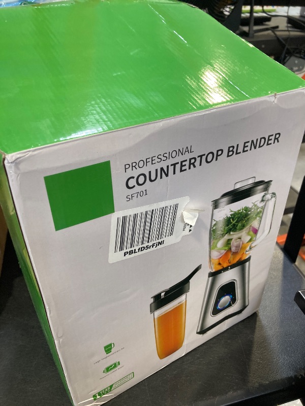 Photo 1 of SHARDOR 1200W Blenders for Smoothies and Shakes, 52 Oz Countertop Blender & 22 Oz Personal Blender Combo, New Upgraded 6-leaf Blade, 3 Adjustable Speed for Juices, Frozen Fruit Drinks, Sauces
