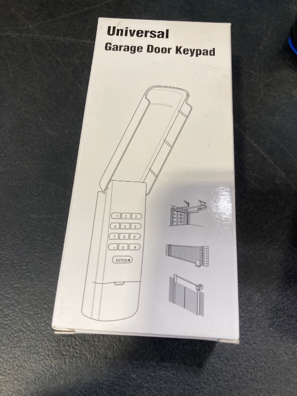Photo 1 of Universal Garage Door Opener Keypad Remote Wireless Keyless Keypad Compatible with Genie LiftMaster Chamberlain Craftsman Linear Overhead Door Wayne Dalton Opener has Learn Button or Dip Switch