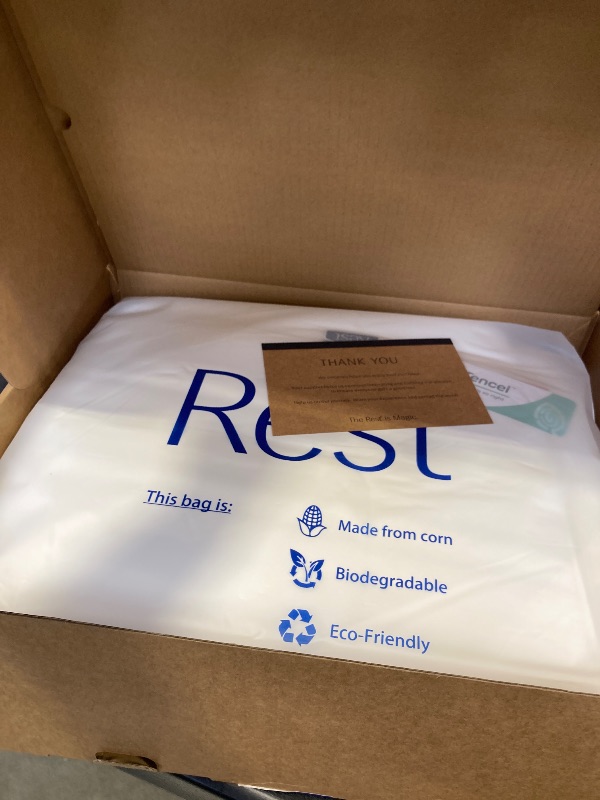 Photo 1 of REST® Evercool® Cooling Comforter, Full/Queen, Blanket for Hot Sleepers, All Season Bedding to Keep Cool for Night Sweats, Breathable Lightweight Blanket, 90"x90" Inches, Arctic White