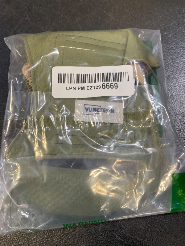 Photo 1 of Washable Dog Diaper Male Reusable, Premium Belly Bands for Male Dogs Small, High Absorbing Small Male Dog Pee Wraps for Doggie in Incontinence or Excitable Urination and Training (S) (1 Pack) (Green)
