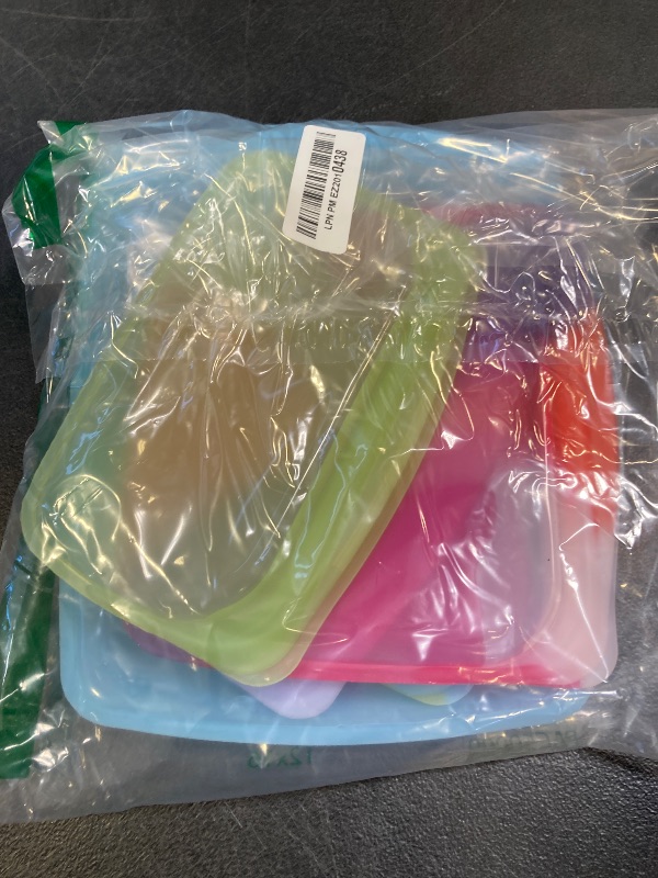 Photo 1 of Stasher Premium Silicone Reusable Food Storage Bags, 6-Pack, Tie Dye Multi, Multi-Use Food Storage Bags, Lunch Bag, Travel Containers, BPA Free, Leak-free, Dishwasher-Safe, Eco-friendly