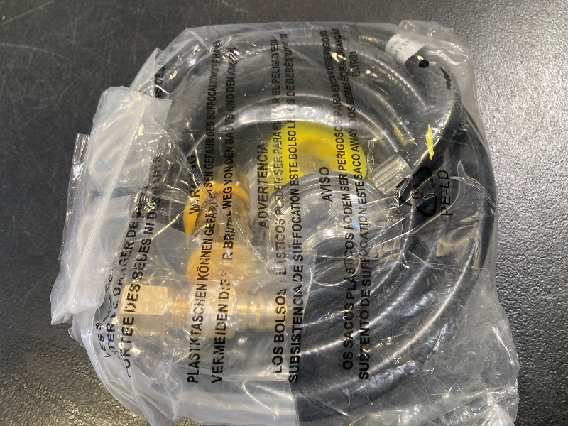 Photo 1 of Alloxity 12FT Propane Hose with Regulator, 3/8" inch Quick Connect Disconnect for Big Heater, 3/8" Female Flare Adapter for Generator Charbroil Blackstone Weber Griddle Grill Fire Pit Stove