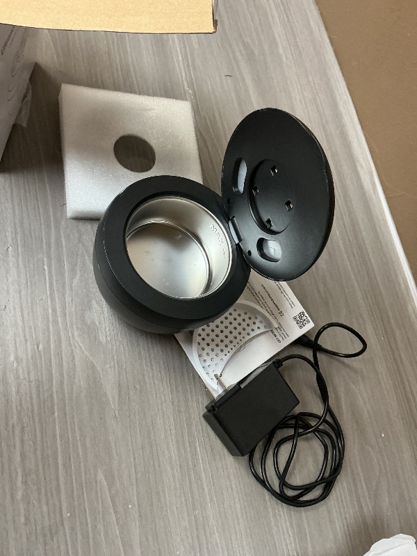 Photo 1 of Dental Ultrasonic Retainer Cleaner Machine: 45kHz Dental Cleaning Pod for Denture, Mouth Guard, Night Guard, Aligner, Braces, Toothbrush Head & Jewelry, UV Cleaner with Digital Timer & 4 Modes, Black
