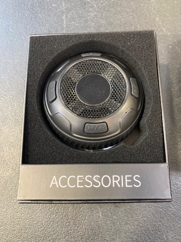 Photo 1 of Bluetooth Shower Speaker, Portable Speakers Bluetooth 5.3 IPX7 Waterproof Wireless Speaker with LED Light, 360°Sound with Suction Cup for Shower, Pool, Beach Kayaking ,Great Gift for All Ages
