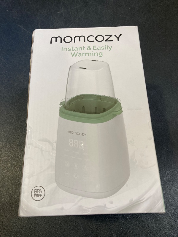 Photo 1 of Momcozy Bottle Warmer, Fast Bottle Warmers for All Bottles with Timer, Accurate Temperature Control and Automatic Shut-Off, Multifunctional Bottle Warmer for Breastmilk