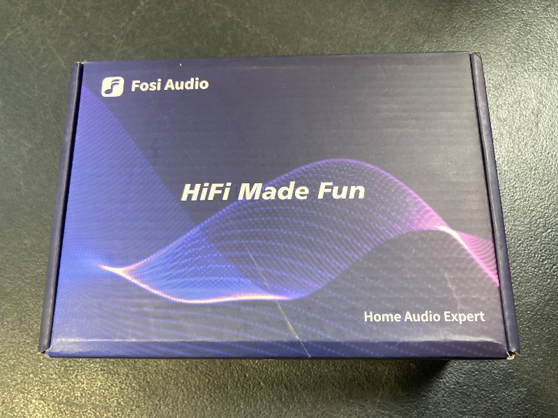 Photo 1 of Fosi Audio Q4 DAC Headphone Amp for PC, Desktop Digital to Analog Audio Converter for Home Stereo Amplifier and Powered Speakers, PC-USB/Optical/Coaxial Inputs, 3.5mm Headphone/RCA Outputs
