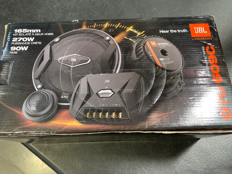 Photo 1 of JBL GTO609C Premium 6.5-Inch Component Speaker System