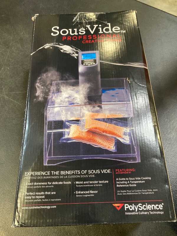 Photo 1 of PolyScience Culinary CREATIVE Series Sous Vide Immersion Circulator, black