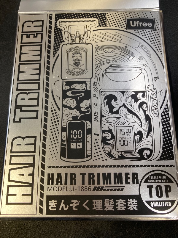 Photo 1 of Ufree Foil Shavers Electric Razor for Men, Beard Trimmer Grooming Shaving Kit, Hair Trimmer, Cordless Head Shavers for Bald Men Barber Clippers, Birthday Gifts for Him