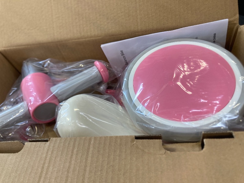 Photo 1 of SEREED Baby Balance Bike for 1 Year Old Boys Girls 12-24 Month Toddler Balance Bike, 4 Wheels Toddler First Bike, First Birthday Gifts