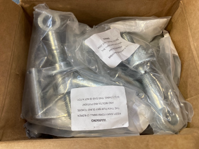 Photo 1 of Gloxco Wingnut Assembly for Manways, 5/8" Eye Bolt, 5-1/2" Long, Pack of 6 (WNA-1010-0100-B)