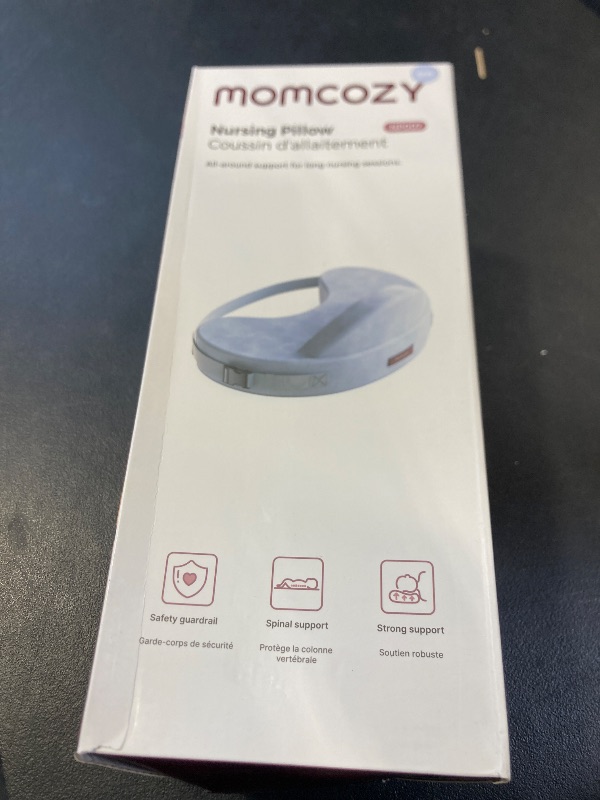 Photo 1 of Momcozy Exclusive Memory Foam Nursing Pillow - Pioneering Safety Fence-Plus Size Breastfeeding Pillow for Ergonomic Comfort & Support-Easier and Healthier Nursing - Fit for All, Removable Cover