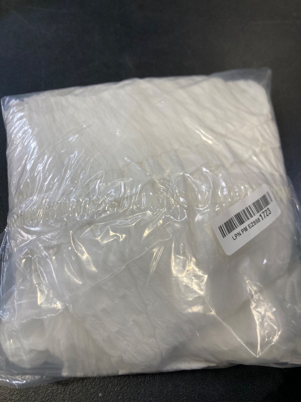 Photo 1 of Allegra K Women's Maxi Skirt Summer Boho Flowy Ruffle Swing Skirts A-Line Beach Tiered Long Skirt X-Small White