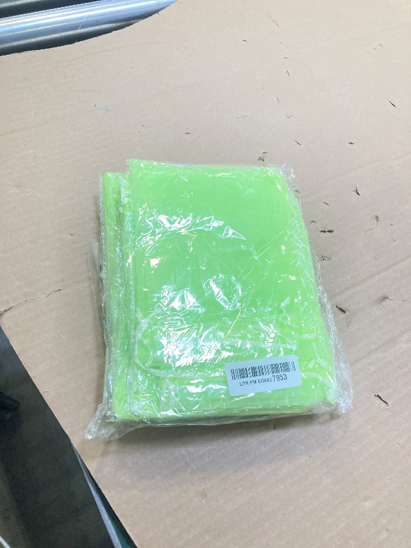 Photo 1 of 6x8 Inch 100 Pieces Green Fruit Protection Bags- Fruit Netting Bags with Drawstring,Garden Fruit Cover Mesh Bag to Protect Plants from Pest Birds Squirrels