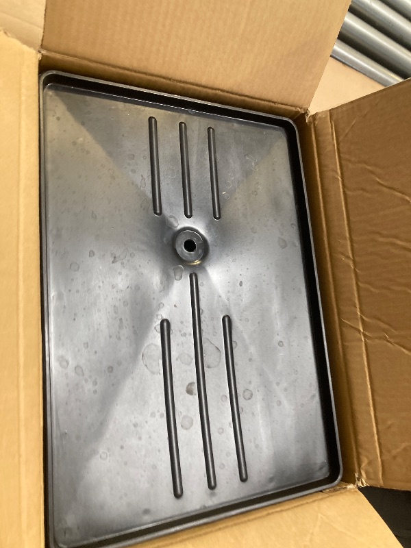 Photo 1 of 7 code Large Dish Drying Rack for Kitchen Counter, Detachable Large Capacity Dish Drainer Organizer, 2-Tier Dish Racks with Utensil Holder, Black