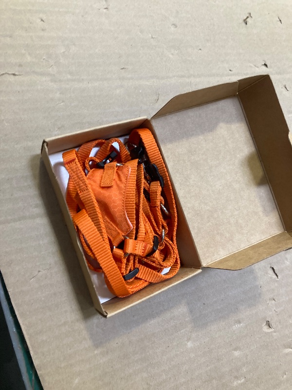 Photo 1 of Houdini™ Escape Proof Kitten Harness and Leash Set by OutdoorBengal – Orange, Small Cat Harness for Walking