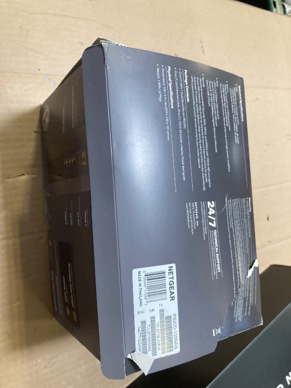 Photo 1 of NETGEAR Nighthawk Dual-Band WiFi 7 Router (RS200) – Security Features, BE6500 Wireless Speed (up to 6.5 Gbps) - Covers up to 2,500 sq. ft., 80 Devices – 2.5 Gig Internet Port - Free Expert Help