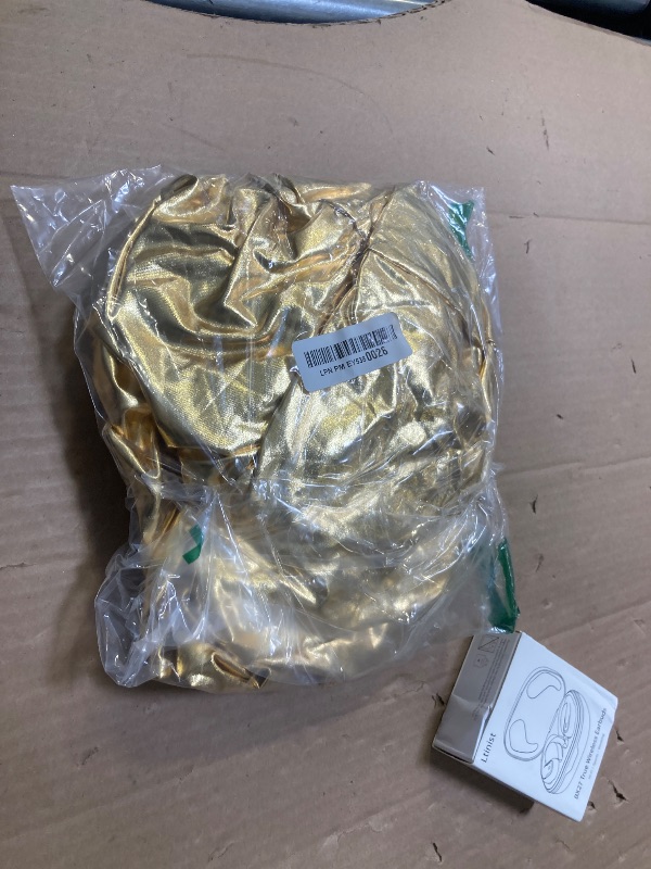 Photo 1 of iEventStar Stretch Chair Cover Chair Slipcover Chair Decoration for Wedding Banquet Party (Shiny Gold)