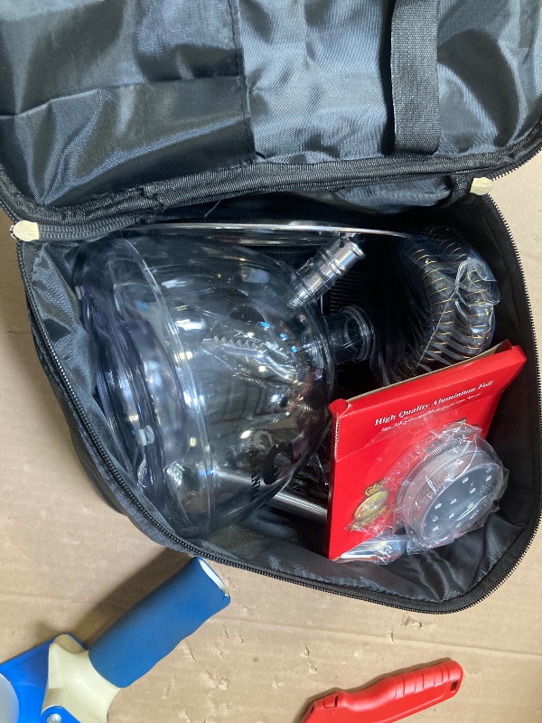 Photo 1 of Acrylic Hookah Set with Everything, Micro Bubble Sheesha Hookah Led Hookahs Portable with System Silicone Hookah Bowl Silk Hookah Pipe Tongs Magical LED Light for Better Shisha Narguile Smoking