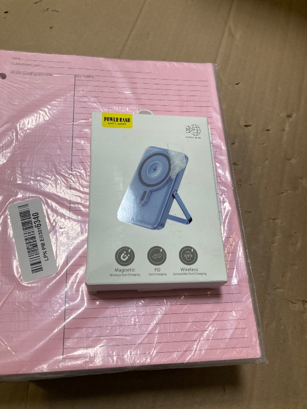 Photo 1 of JYTIGV Wireless Portable Charger,3-in-1 Magnetic Power Bank 10000mAh with LED Display,22.5W Fast Charging Mag-Safe Battery Pack,Compatible with iPhone 15/14/13/12, Apple Watch Series, Airpods (Black)