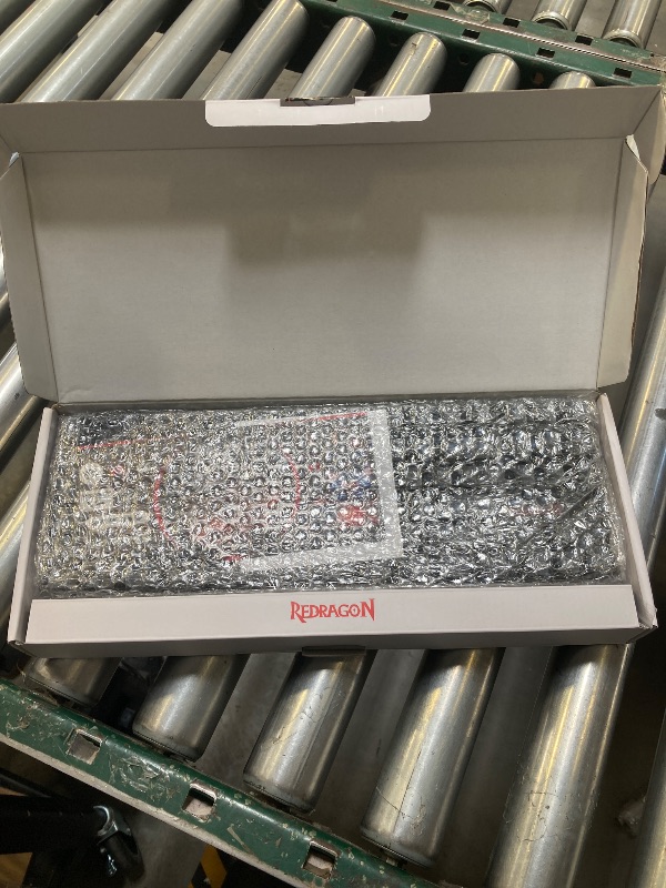 Photo 1 of Redragon Wireless Gaming Keyboard, BT/2.4Ghz Tri-Mode Mechanical Keyboard with Aluminum Pannel, Hot-Swap Red Switch, Programmable 87 Keys TKL, LED Rainbow Backlit - K552-KRS