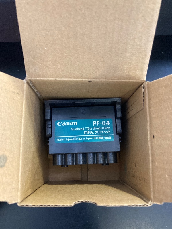 Photo 1 of PF-04 Printhead Compatible with iPF650 / iPF655/ iPF670 MFP L24/ iPF670 MFP L24ei/ iPF750/ iPF755/ iPF760/ iPF765/ iPF770/ iPF770 MFP L36ei/ iPF770 MFP M40/ iPF780/ iPF780 MFPM40/iPF830/ iPF840/iPF850