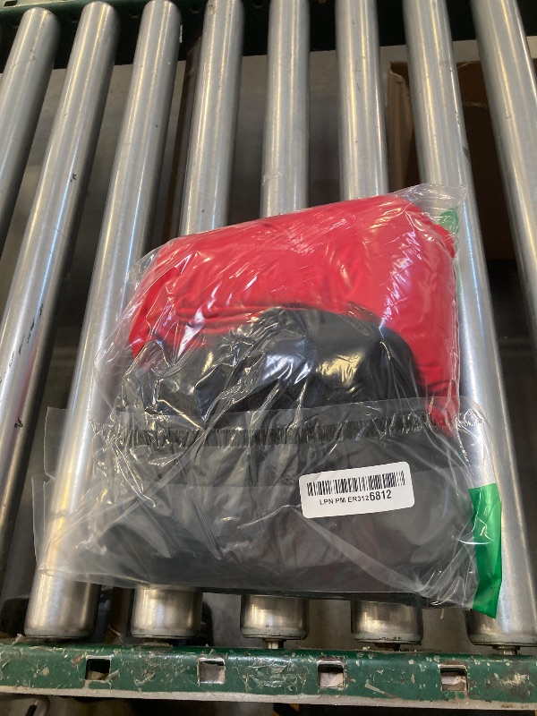 Photo 1 of 10 ft x 10ft Black&Red Backdrop Curtain for Parties, Polyester Photography Backdrop Curtain Drapes 2 Panels 5ft x 10ft for Birthday Graduation Wedding Decoration Supplies