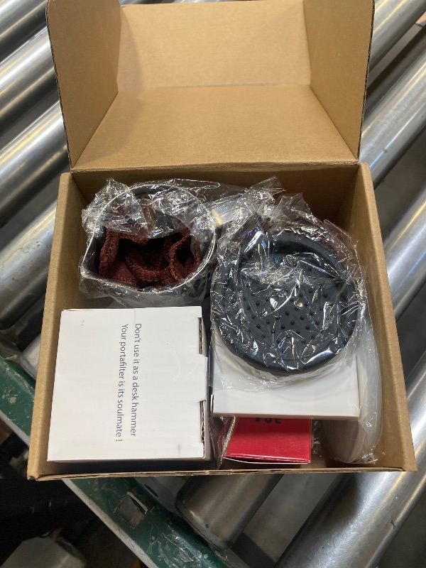 Photo 1 of Y-Step 25 PCS Espresso Accessories Kit, Espresso Tamper Kit Coffee Tamper Set, 51mm Espresso Tamper with Spring Loaded Calibrated, 51mm Espresso Puck Screen and Dosing Funnel, WDT Tool, Latte Art Kit