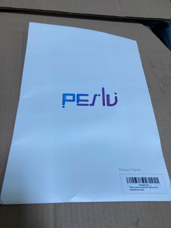 Photo 1 of Peslv Magnetic Laptop Privacy Screen 16 inch for 16:10 Computer Monitor, 16" Removable Anti Glare Protector Blue Light Filter Shield Compatible with Lenovo Hp Dell Acer Asus Thinkpad Envy Xps