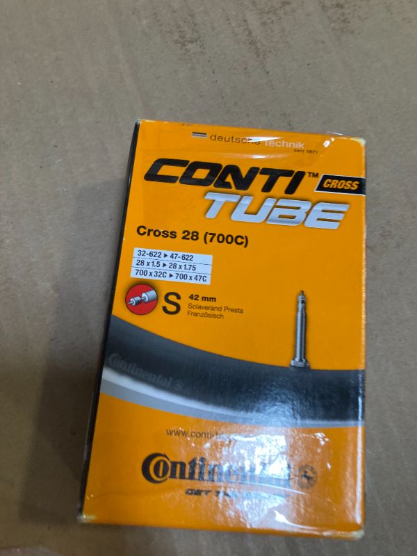 Photo 1 of Continental 700c Bicycle Tube, 32-42, 42mm Presta Valve