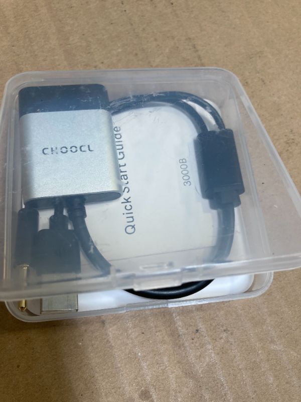 Photo 1 of CHOOCL Bluetooth 5.0 aptX-HD Adapter with Y Cable Compatible with BMW CCC/CIC Systems with USB+AUX Interface (3000B)