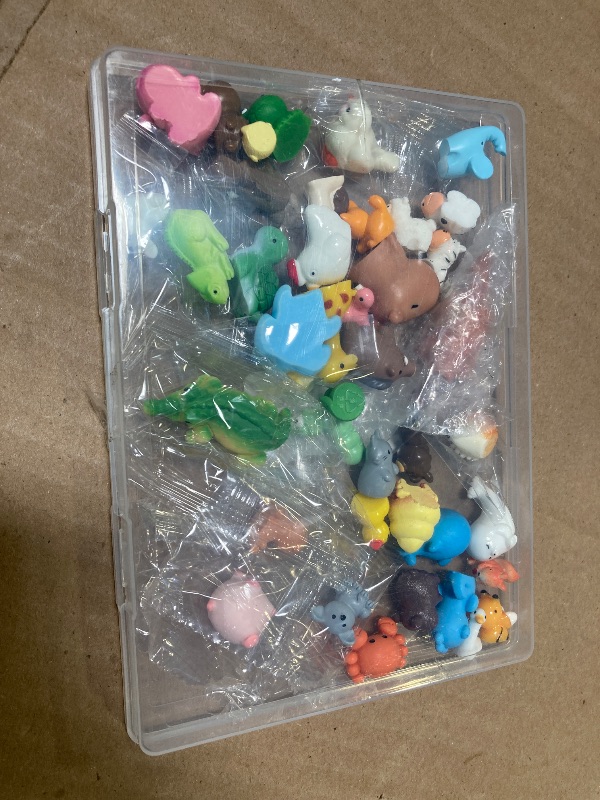 Photo 1 of ywevyezc 42 Pcs Mini Resin Animals 42 Styles Resin Animals Figurines Bulk for Fairy Garden Miniature Dollhouse Accessories Hide Crafts Decor