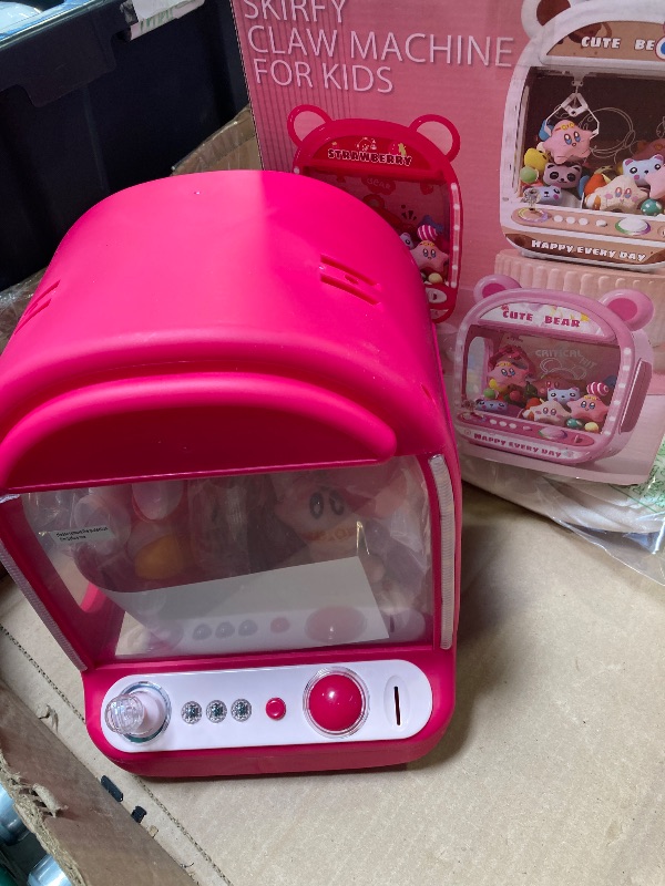 Photo 1 of Skrify Large Claws Machines for Kids, Unicorns Toys for Girls Age 6+, Games Mini Vending Machines with Squishys Fidgets Toys, Candy Dispenser, Claws Game