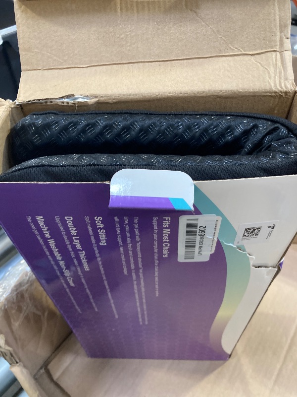 Photo 1 of Gel Seat Cushion, Cooling seat Cushion (Super Large & Thick), Breathable Honeycomb Design Absorbs Pressure Points Seat Cushion, Gel Cushion for Office Chair, Home Car seat Cushion for Wheelchair
