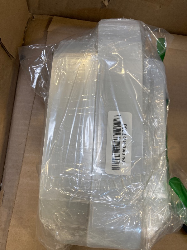 Photo 1 of 100 PCS Clear PET Plastic Storage Boxes Transparent Present Box Empty Containers Rectangle Cube Candy Chocolate Cookies Treat Case for Christmas,Wedding,Party,Baby Shower (2x2 x6 Inch)