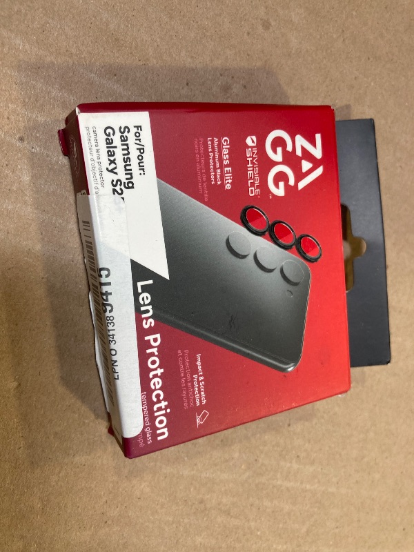 Photo 1 of ZAGG Glass Elite Anti-Reflective Samsung Galaxy S25+ Camera Lens Protector – Anti-Glare Technology, Maximum Impact & Scratch Resistance, Smudge-Free Surface, Recycled Materials