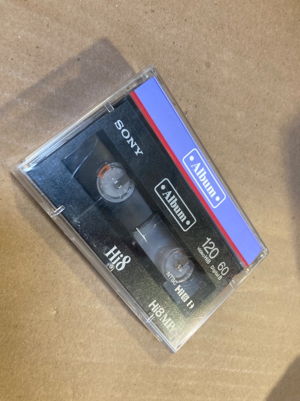 Photo 1 of Sony Hi8 HMP - Hi8 tape - 1 x 120min