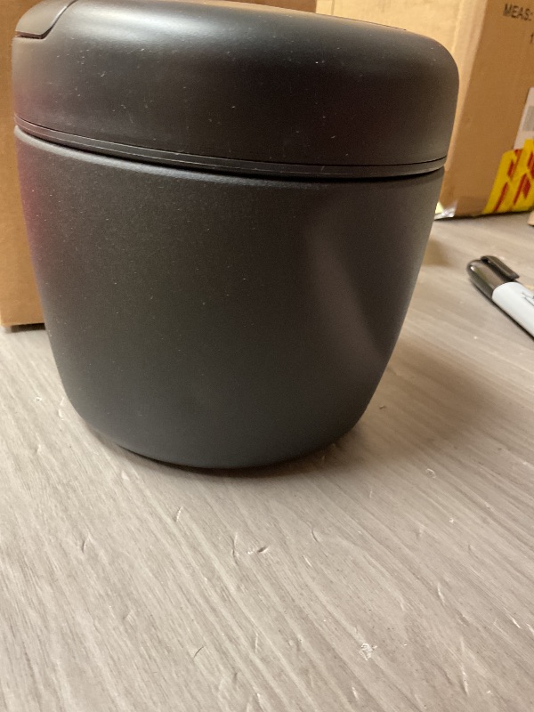 Photo 1 of Soup Thermo for Hot Food Adults 32OZ Lunch Containers Wide Mouth Hot Food Jar Vacuum Insulated Stainless Steel Bento Box Leakproof with Spoon (Black)